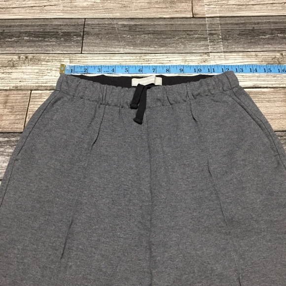 Everlane Drawstring Pants Women’s S Gray (Inseam 25.5) Stretch Crop - Picture 4 of 10